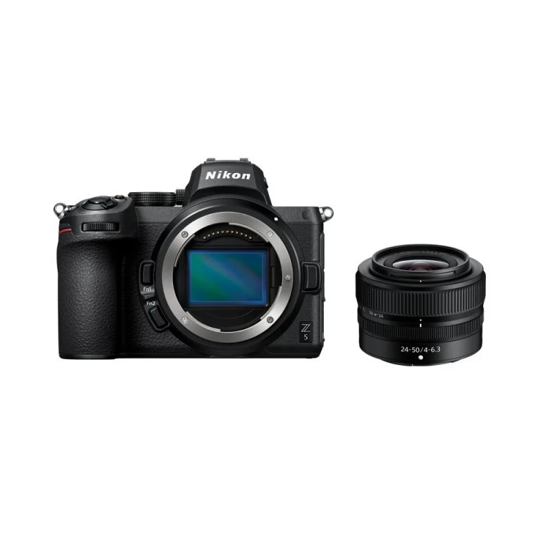 Detalle de Nikon Z 5 24,3 MP con objetivo 24‑50 mm