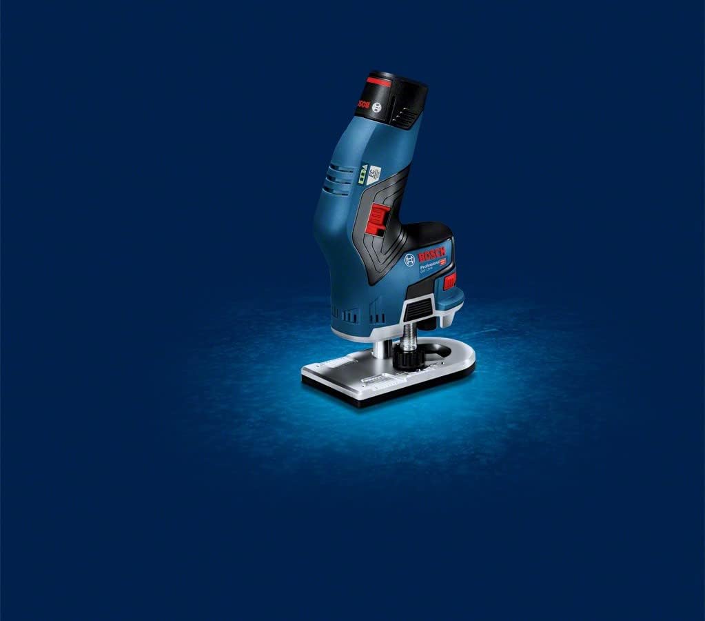 Thumbnail 2 de Bosch Professional 12V System GKF 12V-8 : affleureuse sans-fil compacte (avec 2 batteries 3,0 Ah) en L-BOXX