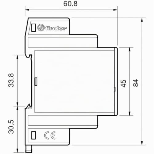 Thumbnail 2 de Finder Serie 14 – Scala automatica multifunzione 1na 16a 230VAC rial