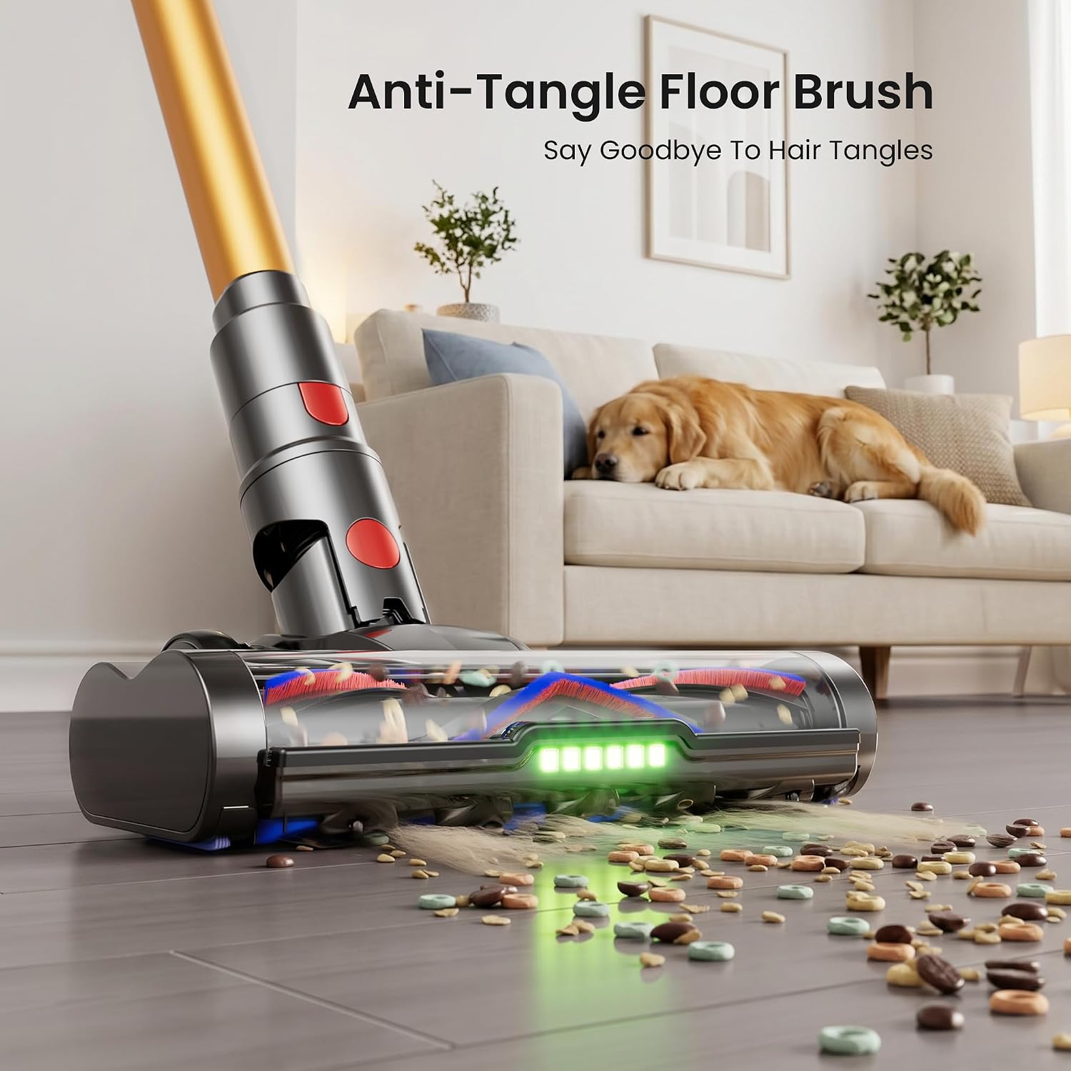 Detalle 2 de Envyenjoy Cordless Vacuum Cleaner, 1.8L Cup