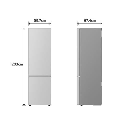Thumbnail 8 de LG GBBSJ20DPY Frigorifero Combinato 375 L, Larghezza 60 cm, Classe D