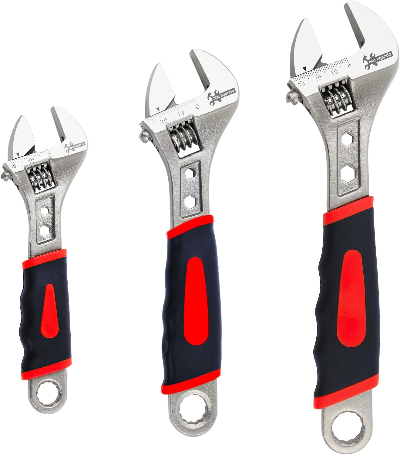 Navegando Adjustable Spanner Set 6/8/10-Inch