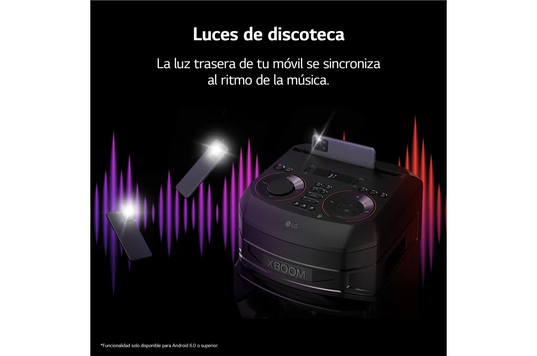 Thumbnail 5 de LG XBOOM RNC9 Altavoz de gran potencia con mesa DJ