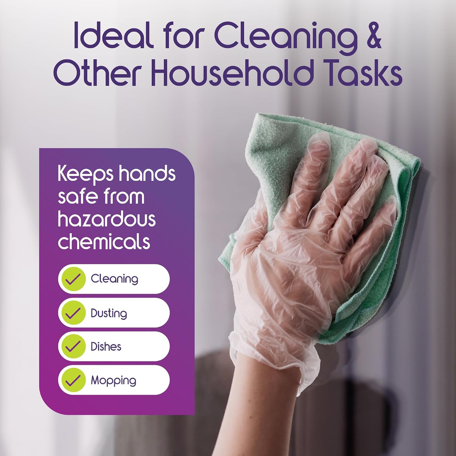 Detalle de Inspire Vinyl Disposable Gloves