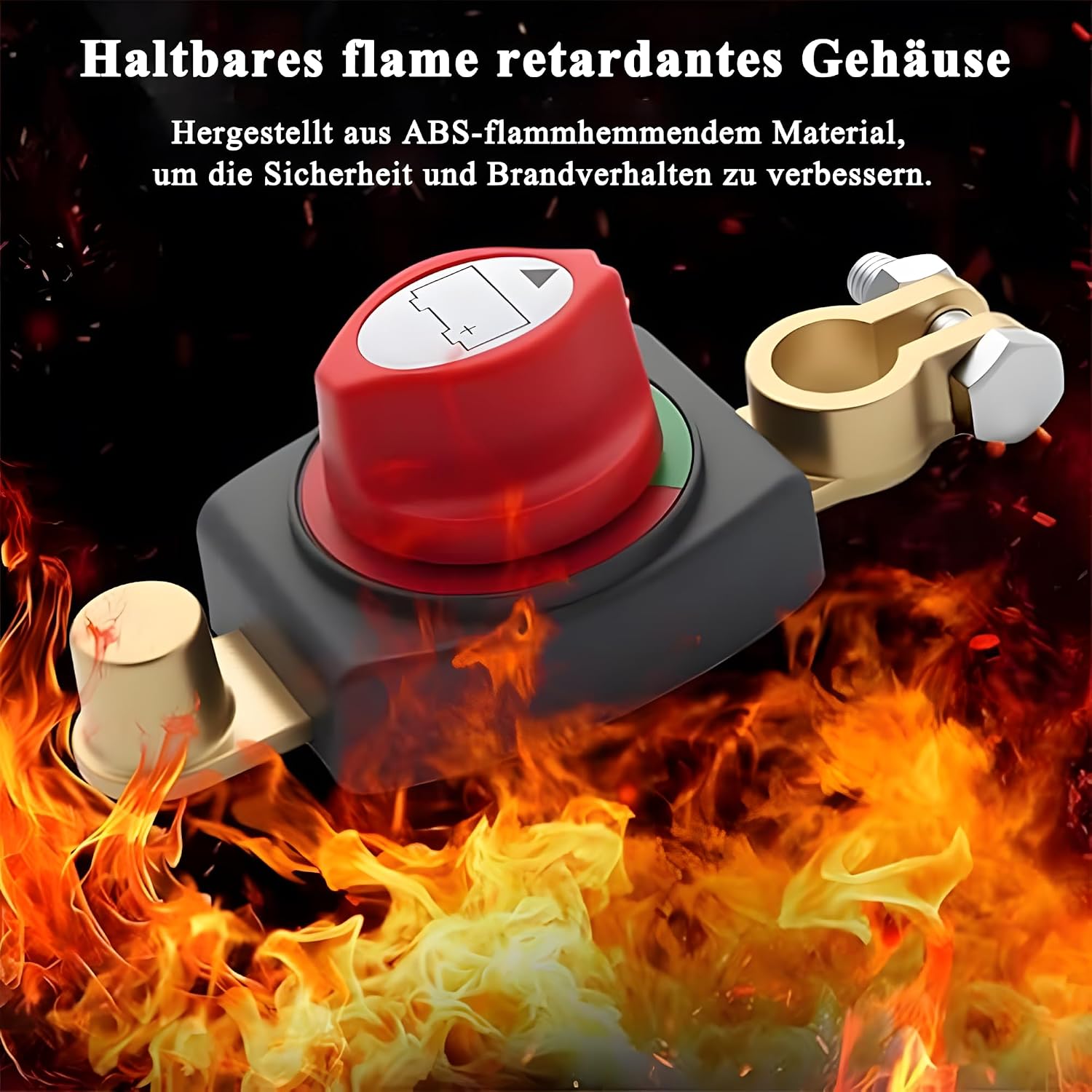 Thumbnail 4 de Batterie-Trennschalter 12V–48V mit erhöhten Batteriepole für Auto, Motorrad, Marine, Boat, Caravan & Yacht (A)