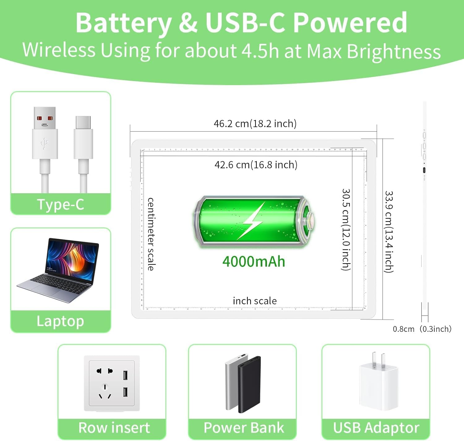Thumbnail 1 de KOBAIBAN A3 Magnetic Light Box 3-mode 💡
