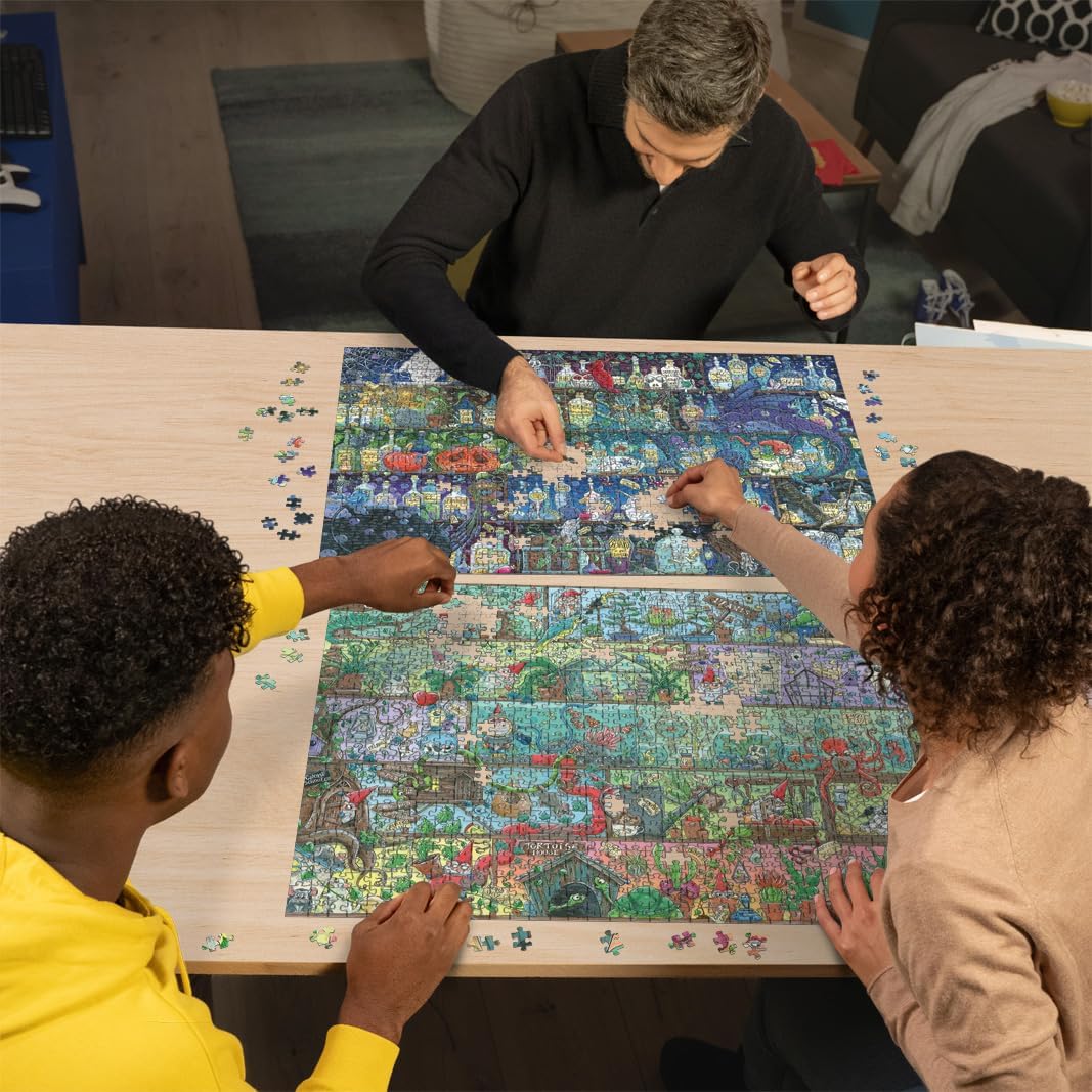 Thumbnail 4 de Ravensburger Puzzle 12000338 „Zoe Sadler: Magische Regale“ – 2× 1000 Teile für Erwachsene und Kinder ab 14 Jahren