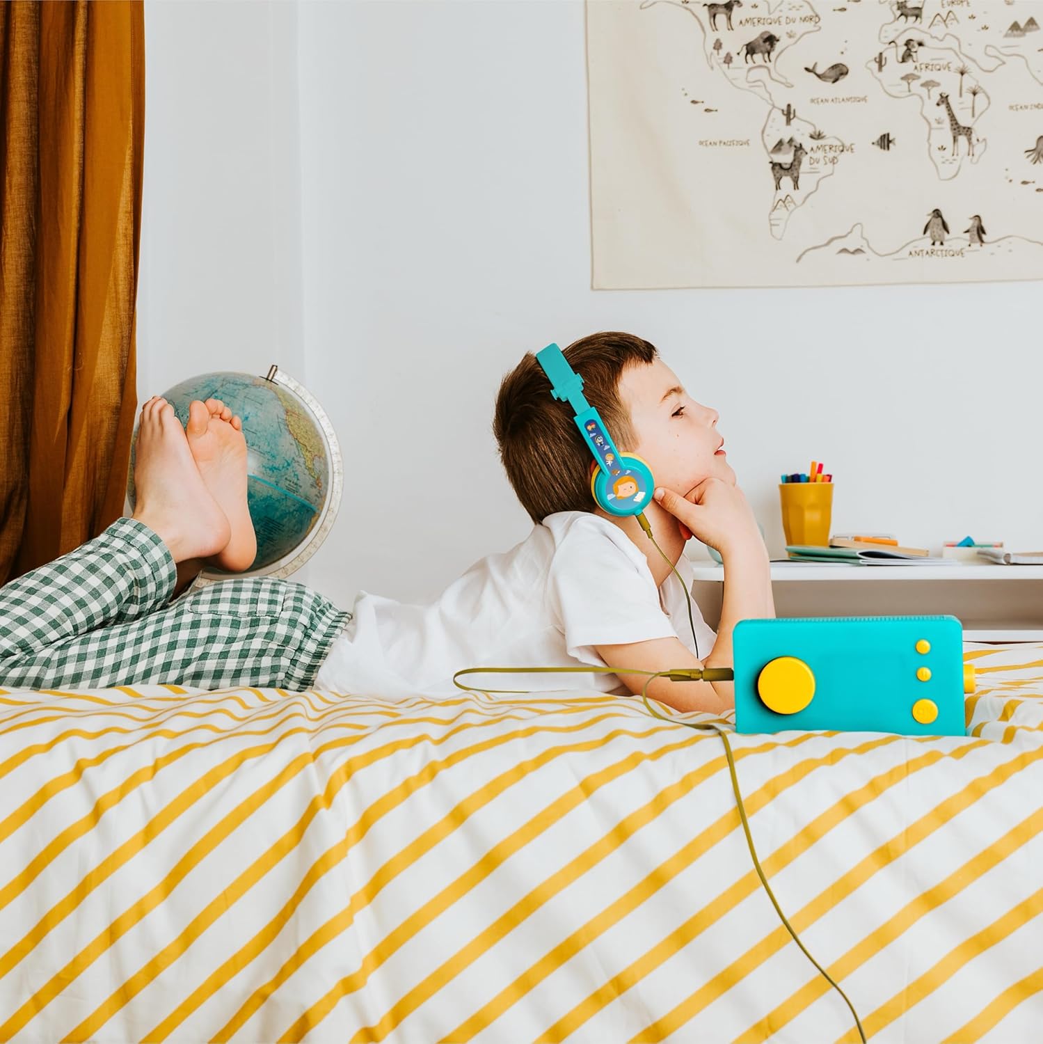Thumbnail 5 de Lunii Casque Audio Enfant Filaire – Confort, sécurité et partage pour les histoires