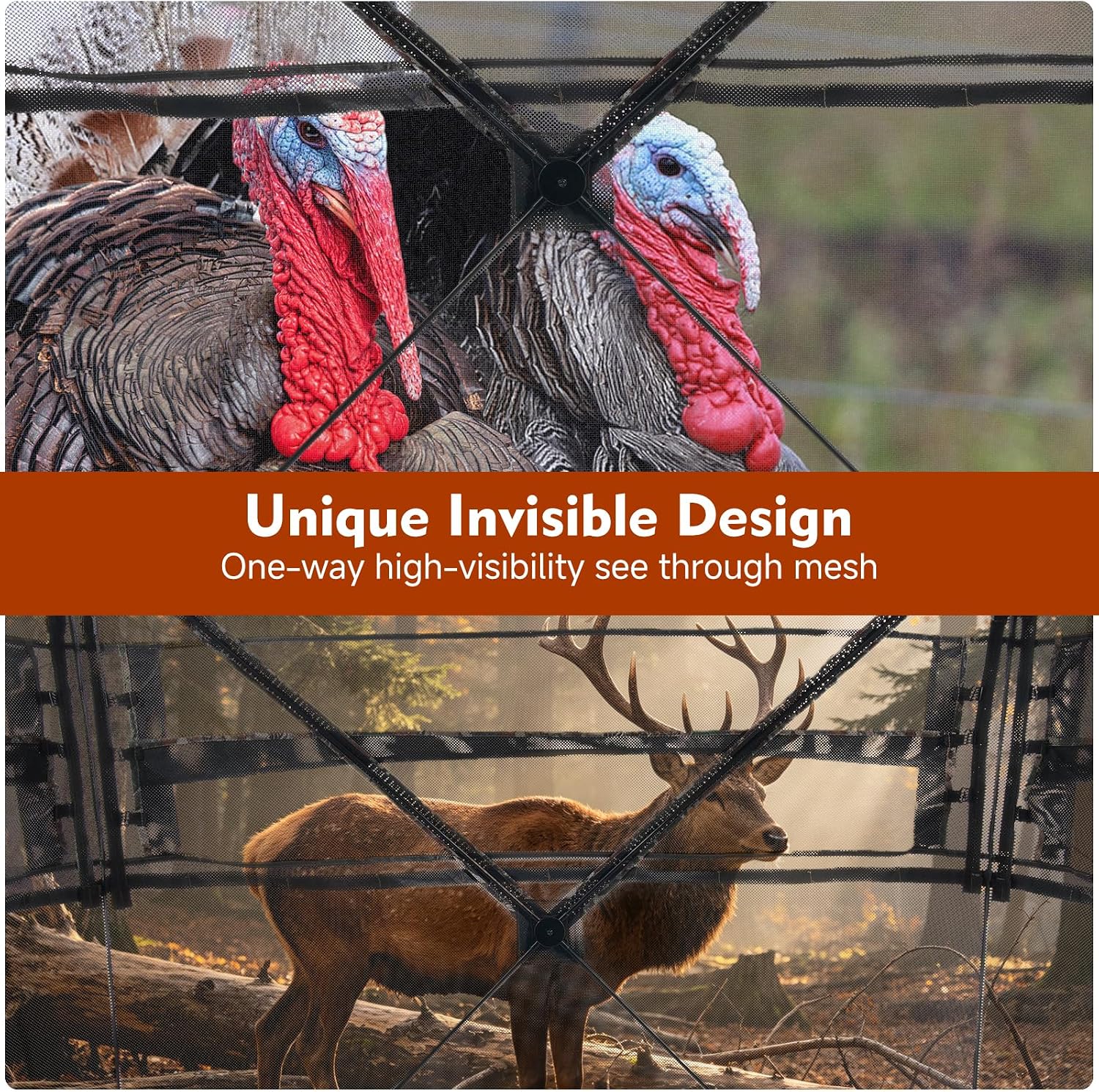 Thumbnail 4 de DUEYAGO Hunting Blind for 2–4 People