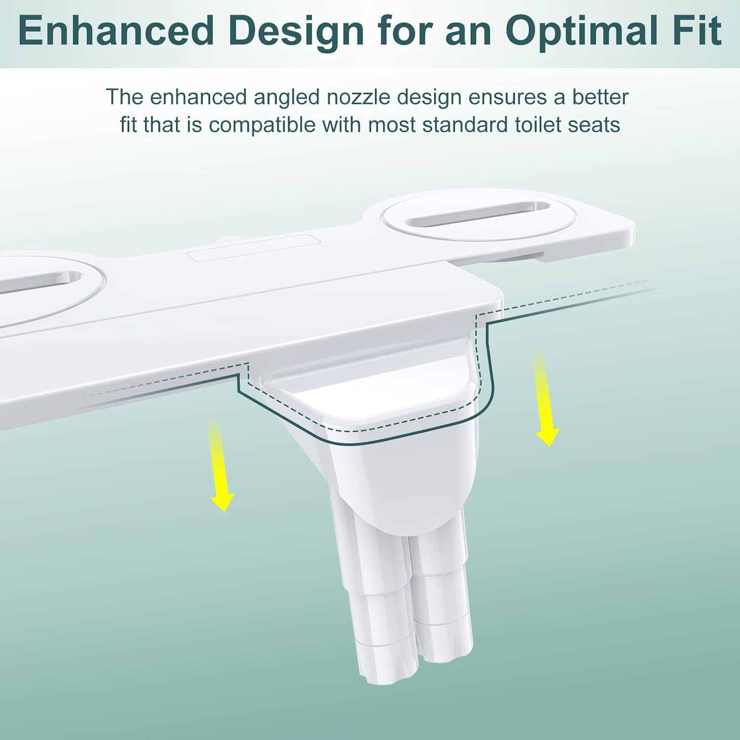 Detalle de SHIKITEK Bidet Attachment, Brass Valves