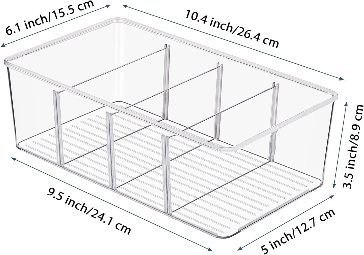 Thumbnail 2 de Vtopmart 8-Pack Food Storage Organizer Bins