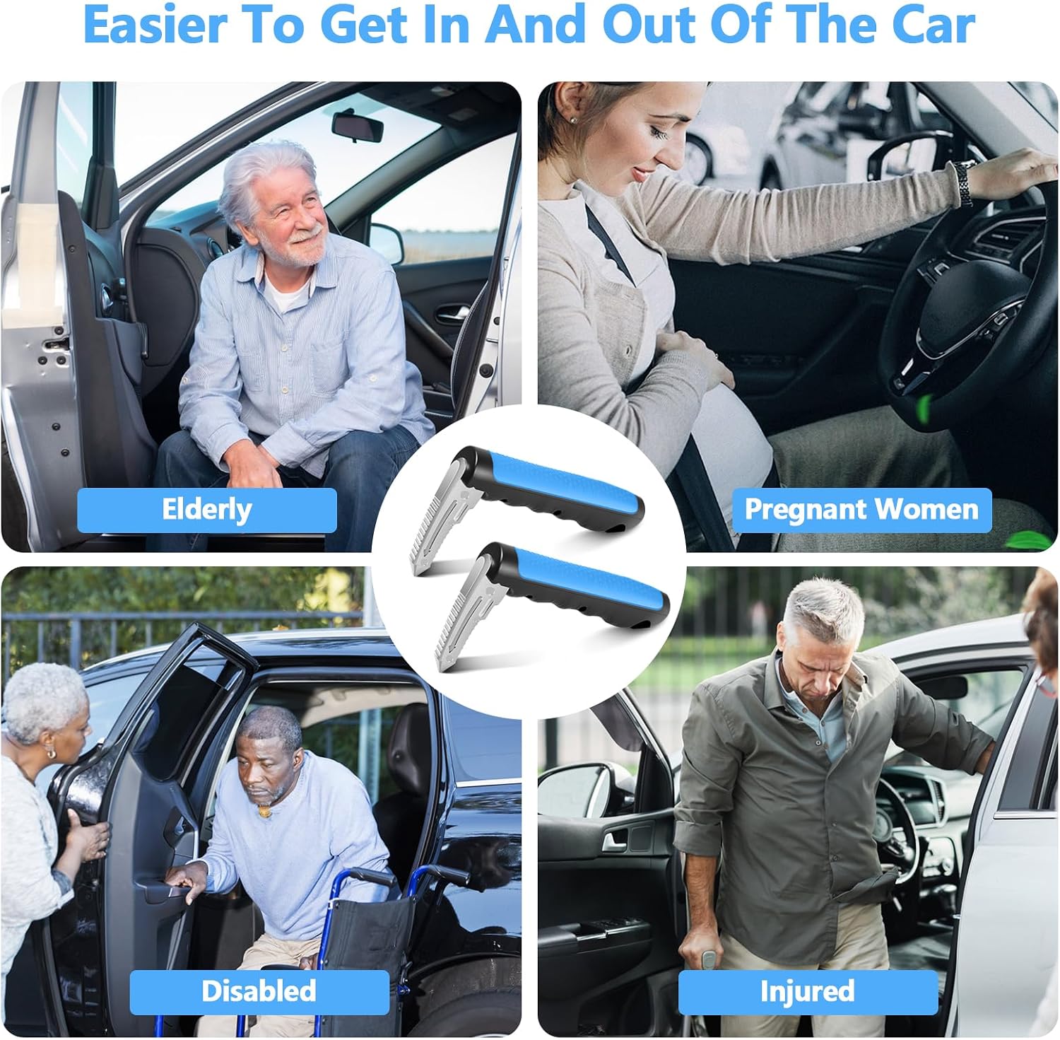 Thumbnail 6 de Kaiedos Car Door Assist Handle, 500 lb Capacity