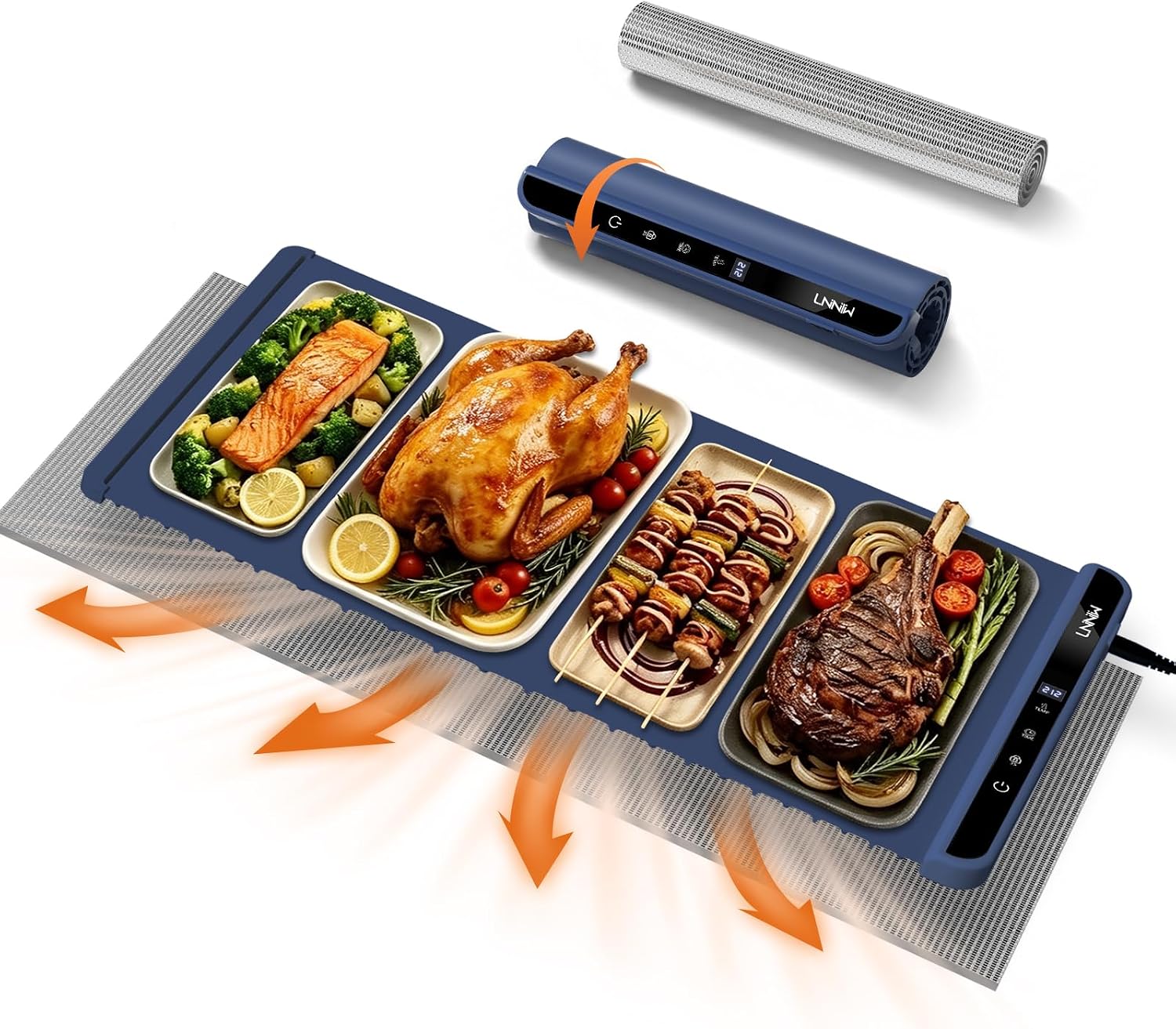 Detalle de LNNIW Food Warming Mat, 36 x 15 Inch