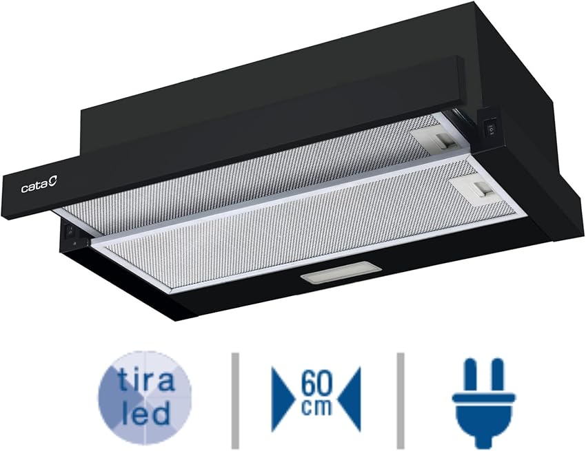 Thumbnail 4 de CATA TFB-5160 BK Campana extractora 59,5 cm