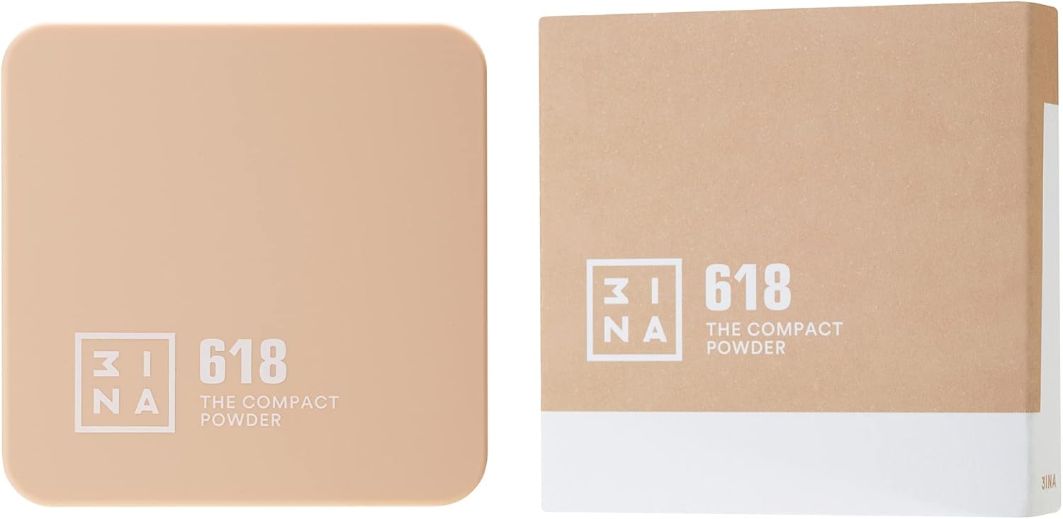 Thumbnail 1 de 3INA MAKEUP The Compact Powder 618 🌸 Polvos sedosos y naturales