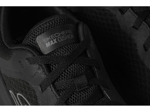 Detalle de Skechers Donna Max Cushioning Endeavour Canova Trainers – Nero Synthetic/Trim