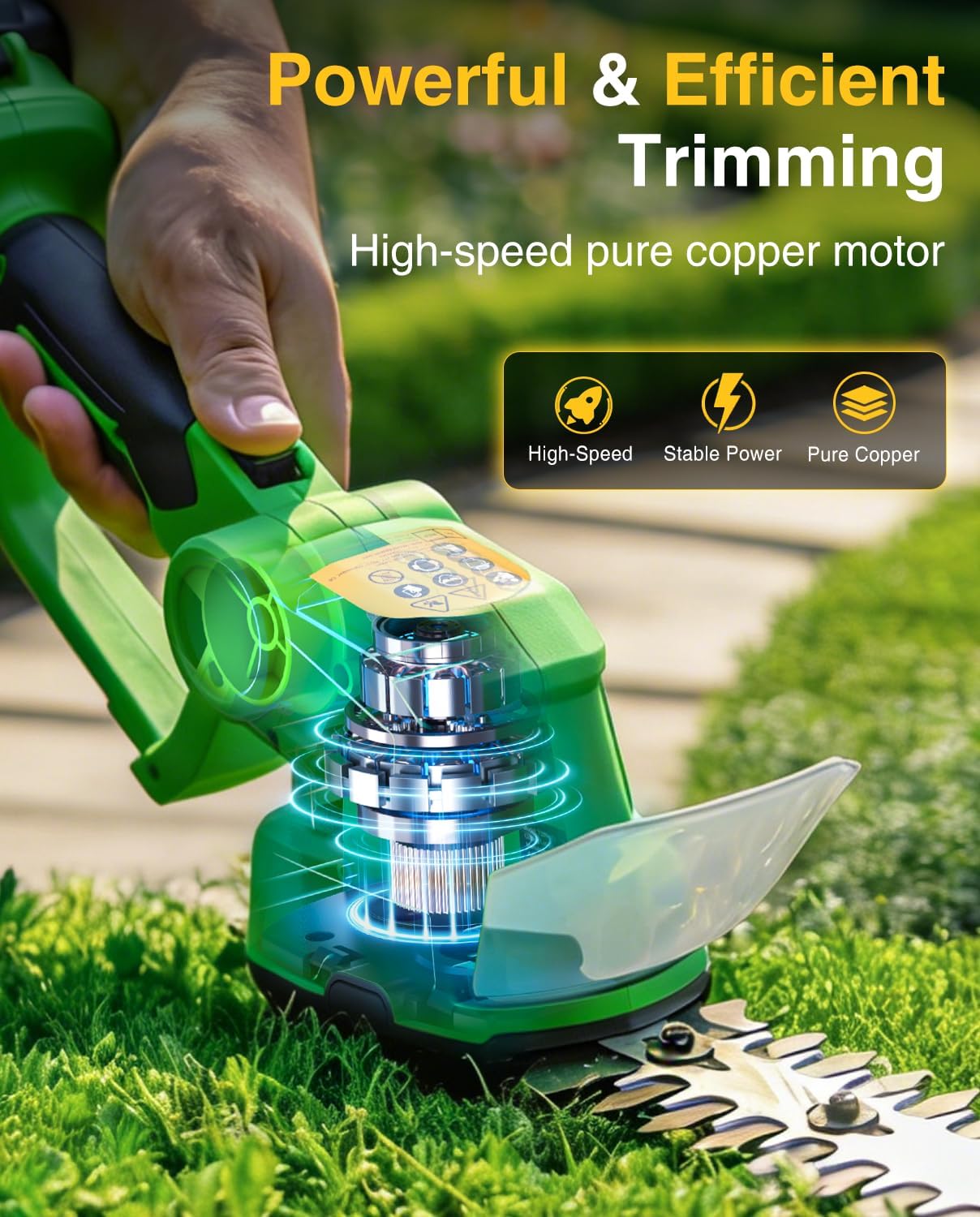 Thumbnail 6 de TaskStar Cordless Hedge Trimmer, 20V