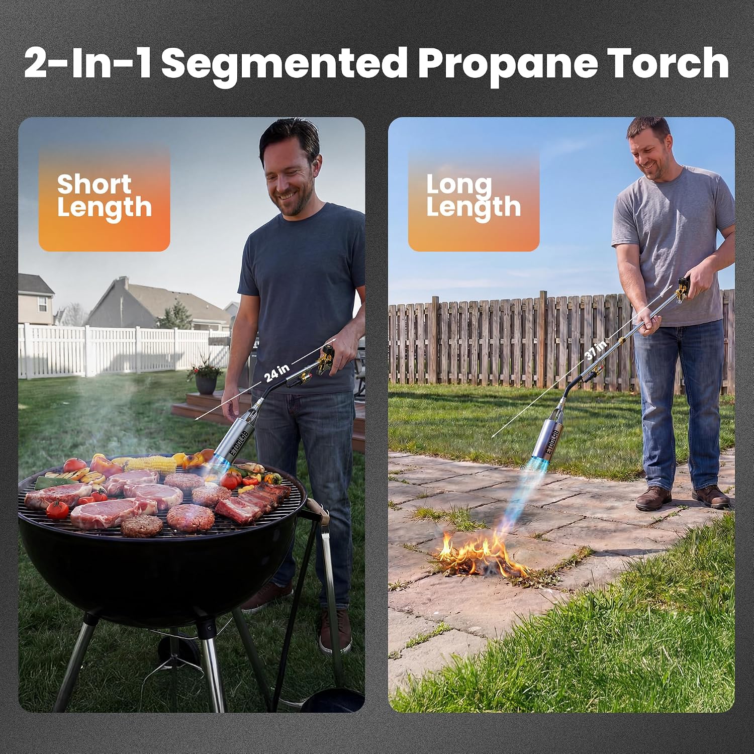 Detalle de etoolab Propane Torch, 14FT Hose
