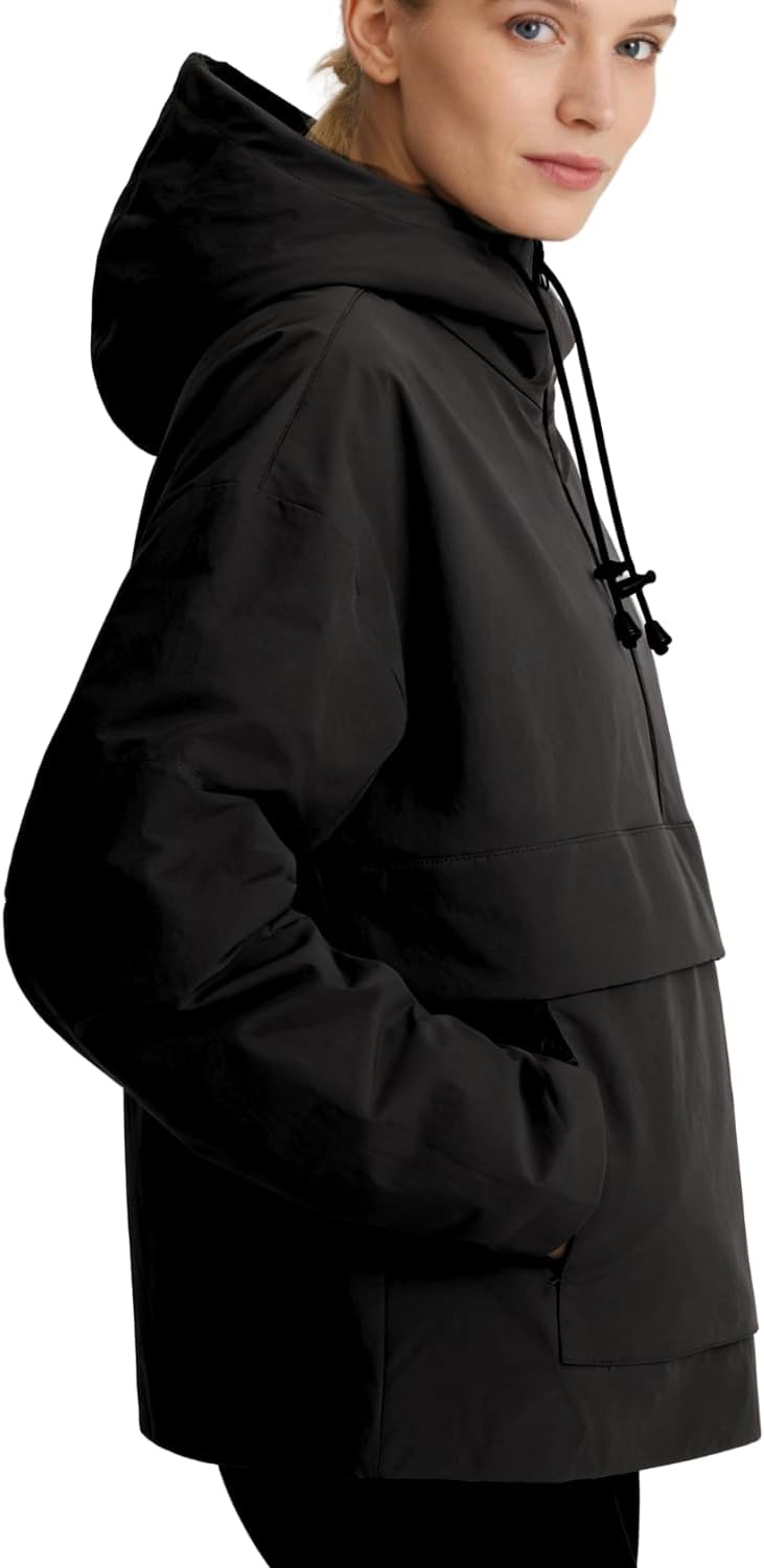 Thumbnail 1 de PUFFIT Damen Regenjacke mit Kapuze – Wasserdicht, winddicht und oversize, ideal für Outdoor-Aktivitäten