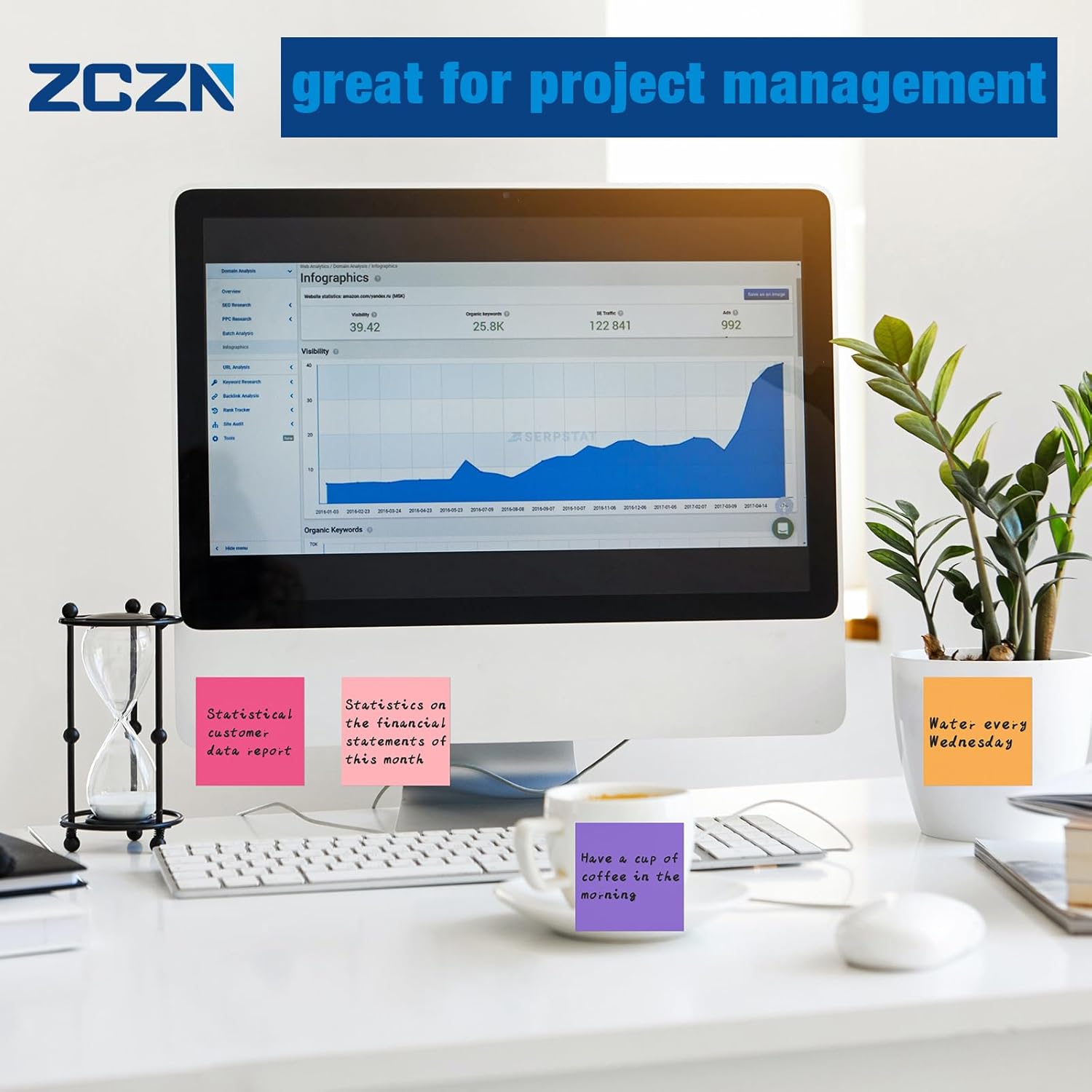 Thumbnail 6 de ZCZN Foglietti Adesivi 76 mm 🗒️