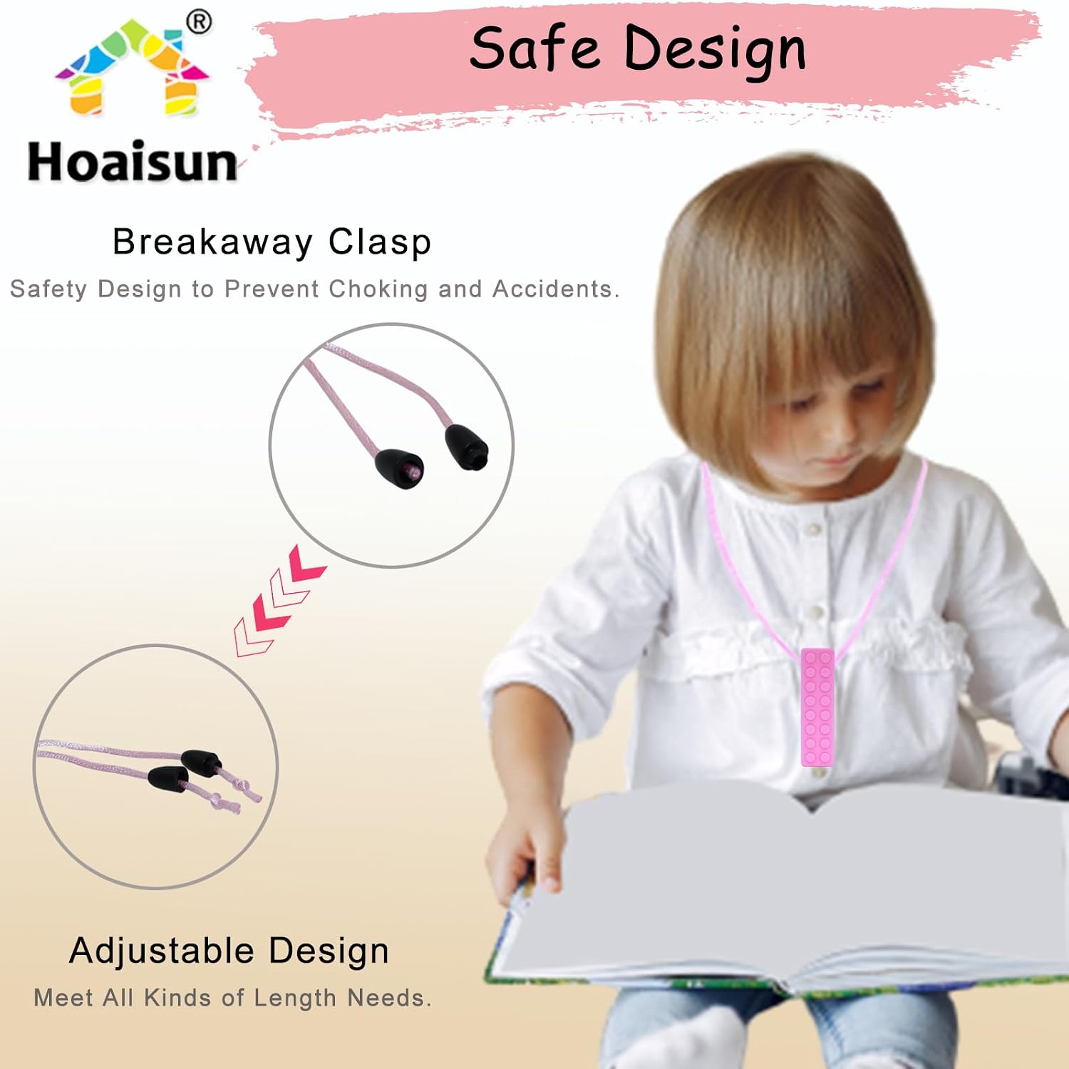 Thumbnail 4 de 6 Pack Sensory Chew Necklaces for Autism and Special Needs – UK Edition