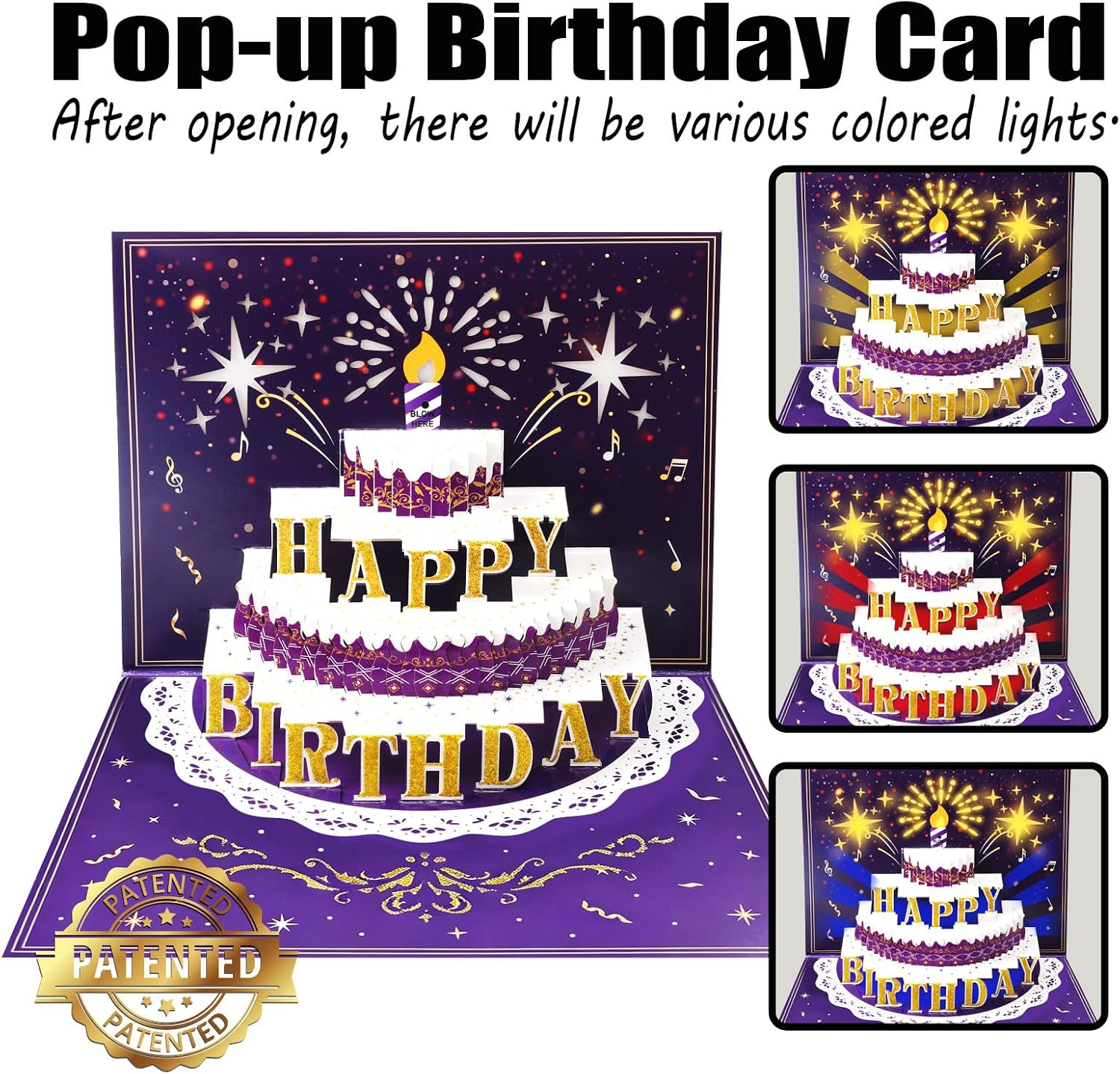 Detalle 2 de Bevbovcard Pop-Up Birthday Card