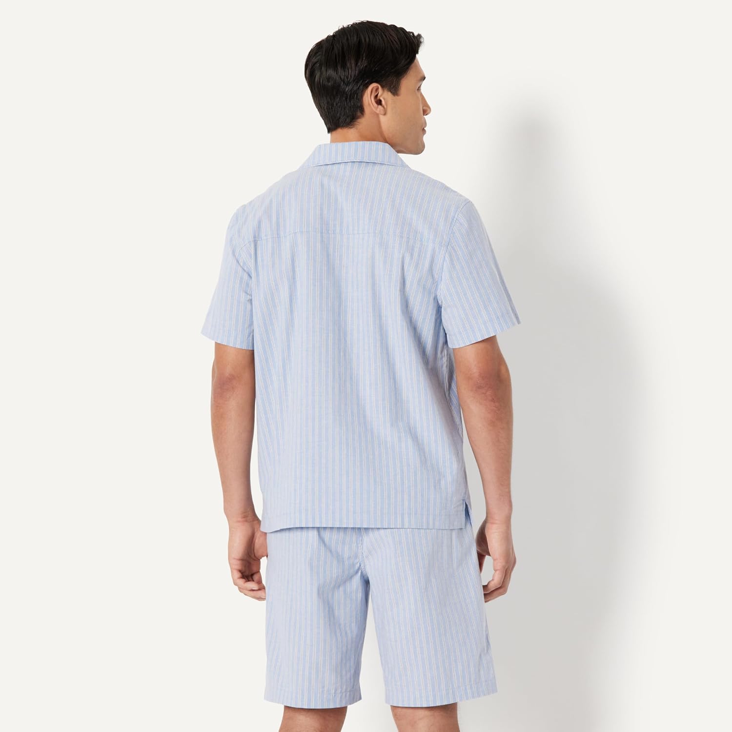 Thumbnail 2 de Amazon Essentials Men's Notch Collar Sleepwear Pajama Set (Shirt + Shorts)