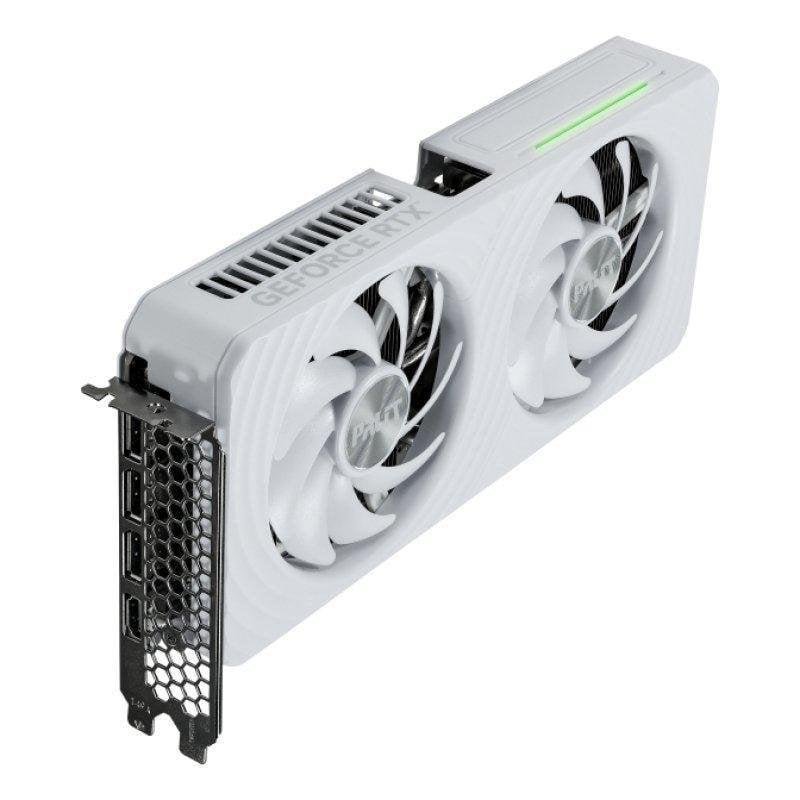 Detalle 2 de Palit GeForce RTX 5060 Ti White OC 16GB GDDR7 Reflex 2 RTX AI DLSS4