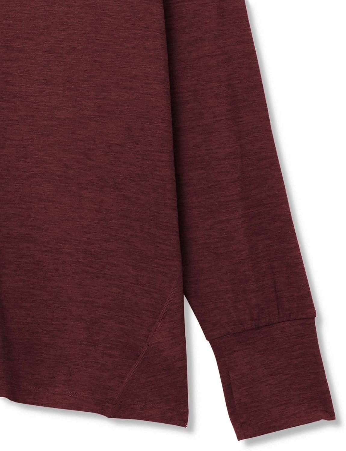 Detalle de Amazon Essentials Women's Brushed Tech Stretch Long-Sleeve Crewneck Shirt (Plus Size)