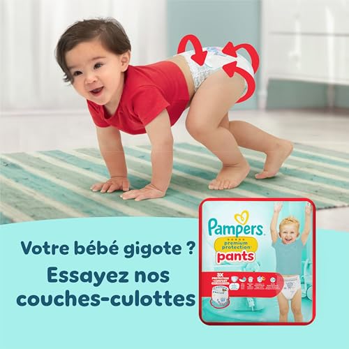 Thumbnail 8 de Pampers Premium Protection Couches Taille 3 x204 Pack 1 Mois
