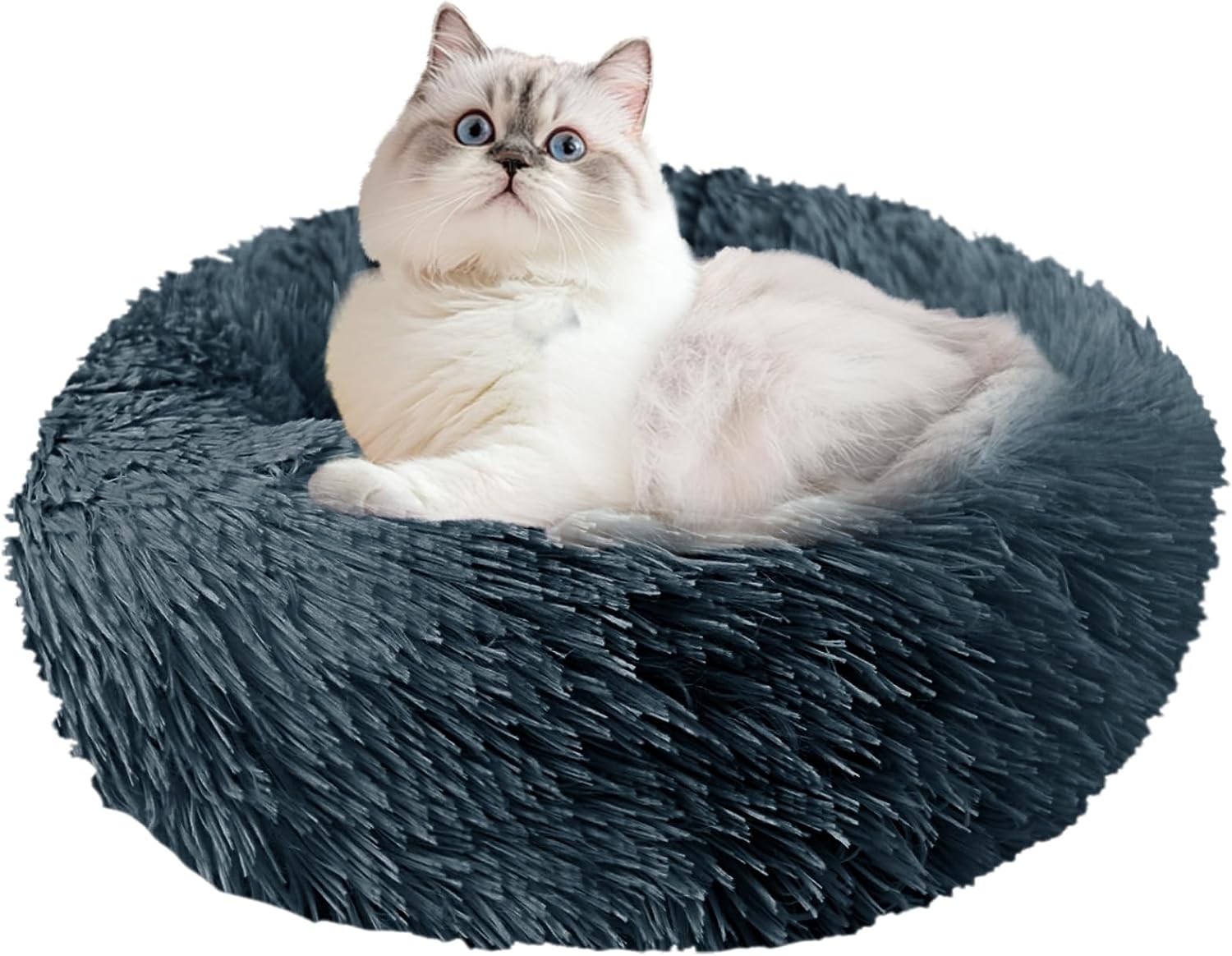 Detalle de NAKIHOUSE Round Plush Pet Bed 50 cm