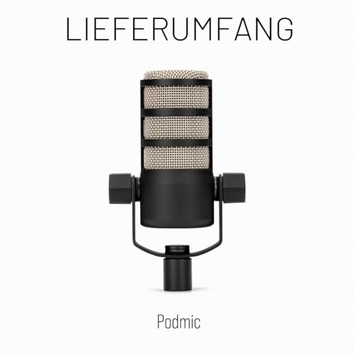 Thumbnail 7 de RØDE PodMic – Dynamisches Mikrofon mit Rundfunkqualität und integrierter Schwenkhalterung