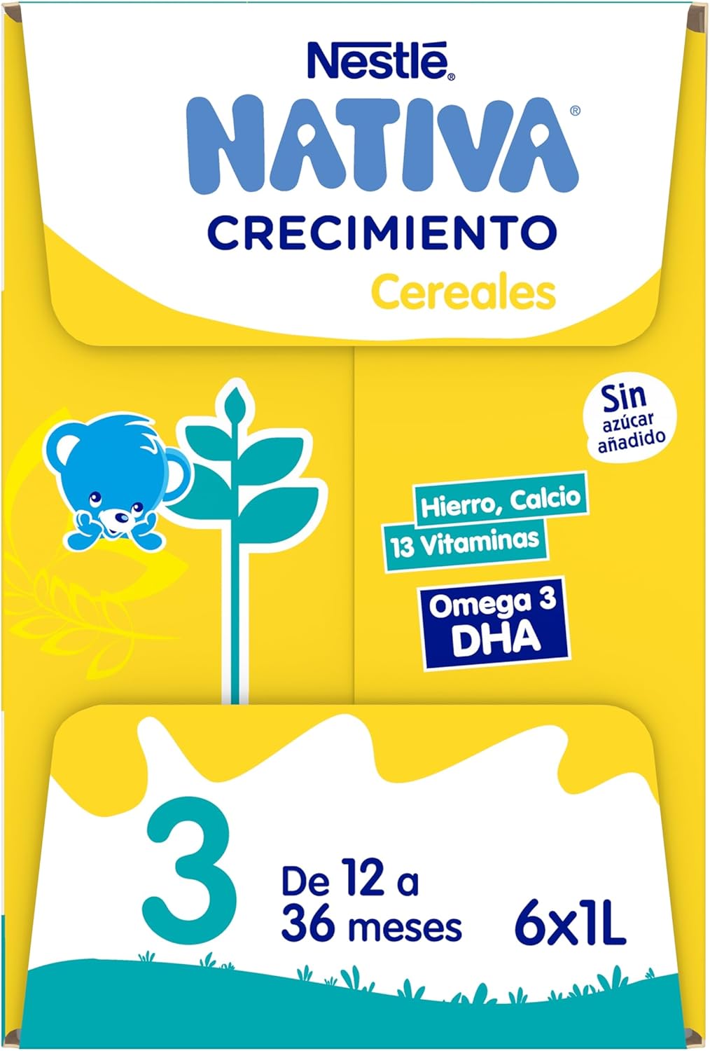 Thumbnail 4 de NESTLÉ NATIVA Leche de crecimiento con cereales 6L