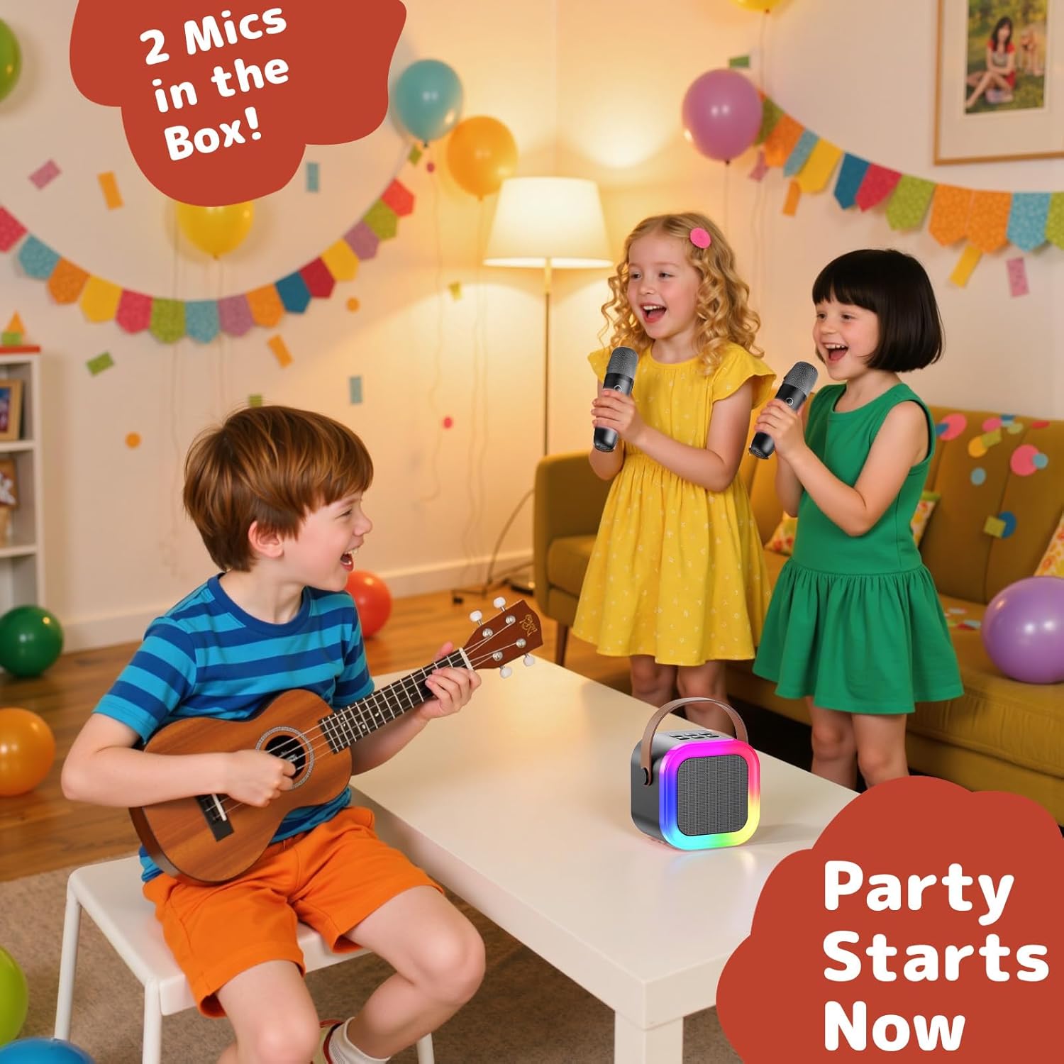 Thumbnail 1 de Fede Karaoke per Bambini microfono Bluetooth 2 pezzi
