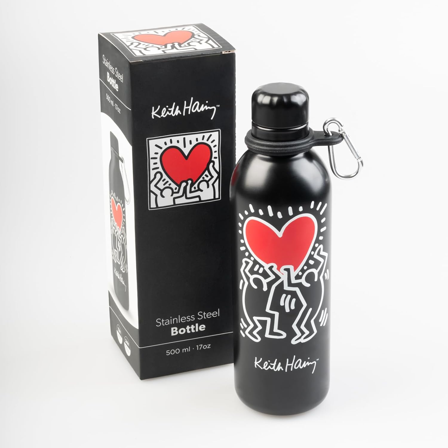 Thumbnail 6 de Grupo Erik Botella de agua acero inoxidable Keith Haring 500ml 🥤