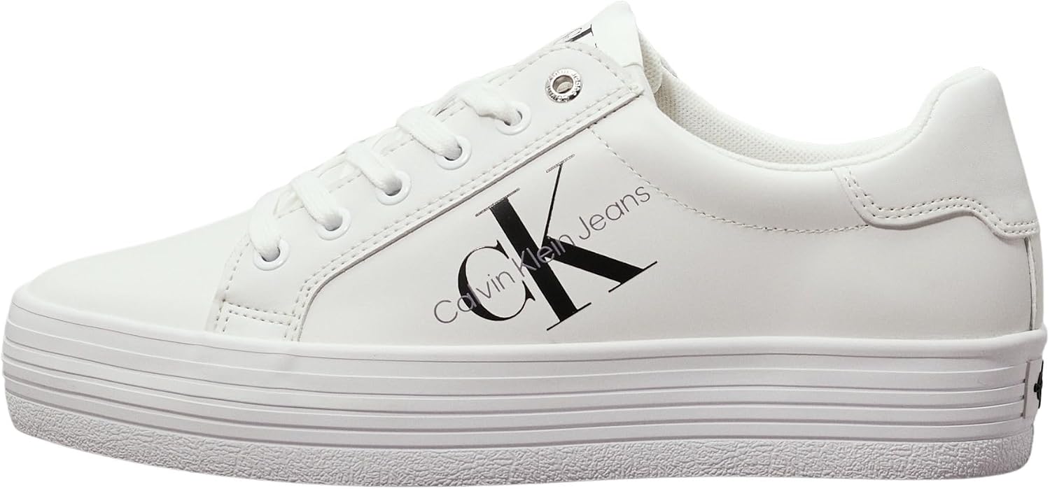 Detalle de Calvin Klein Women Vulcanised Trainers Vulc Flatform Laceup Low LTH Platformw