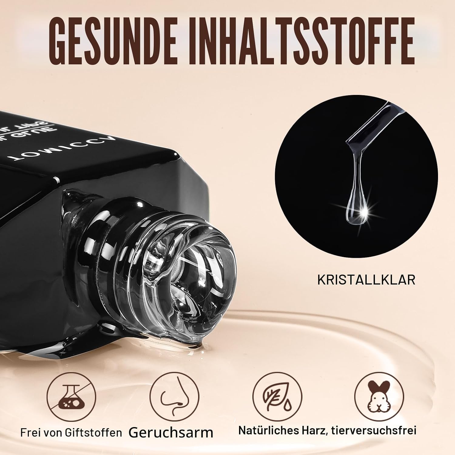 Thumbnail 2 de TOMICCA Nagelkleber 4 in 1 für Kunstnägel