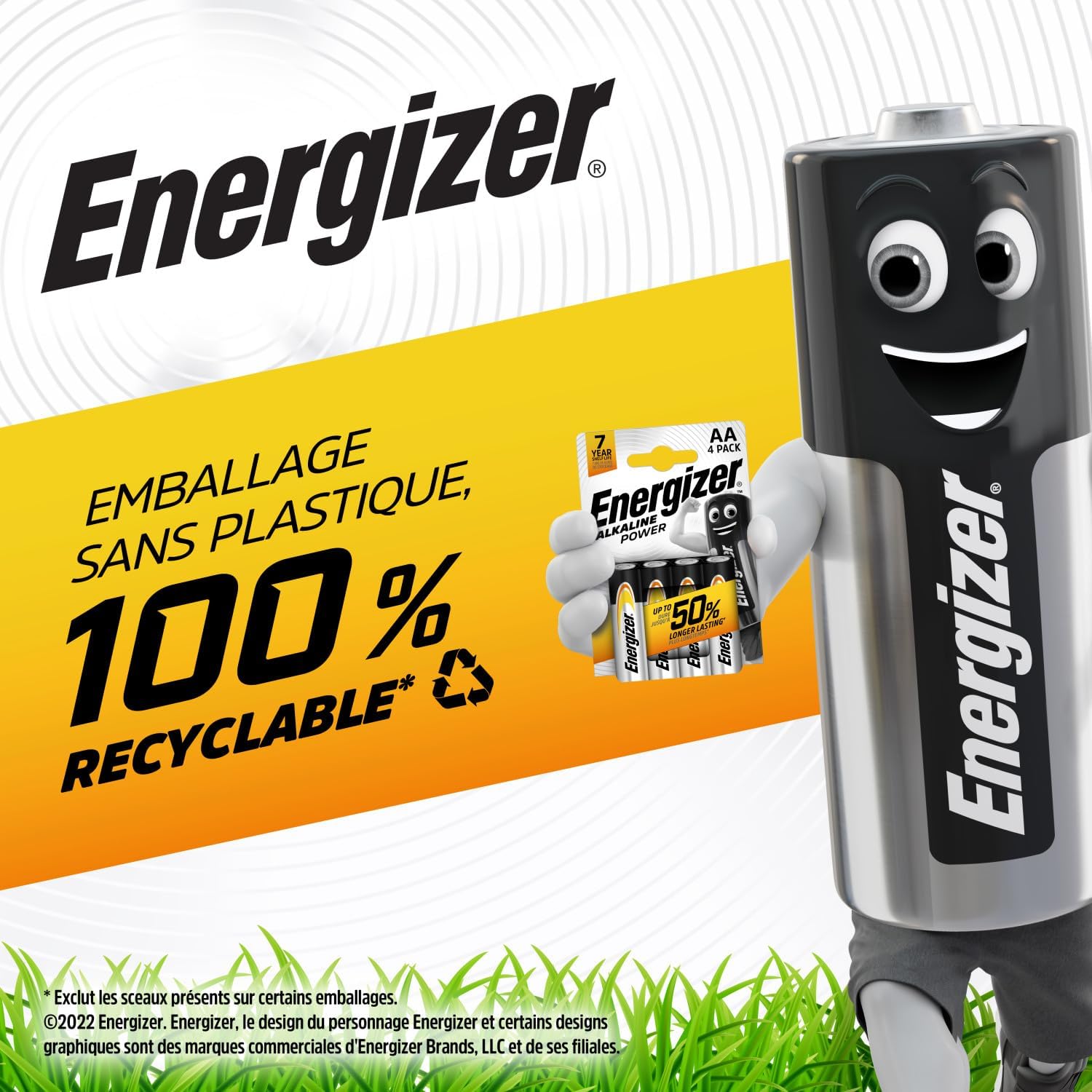 Detalle de Energizer Max E303270900 alkaline 9V-batterijen, 8 stuks