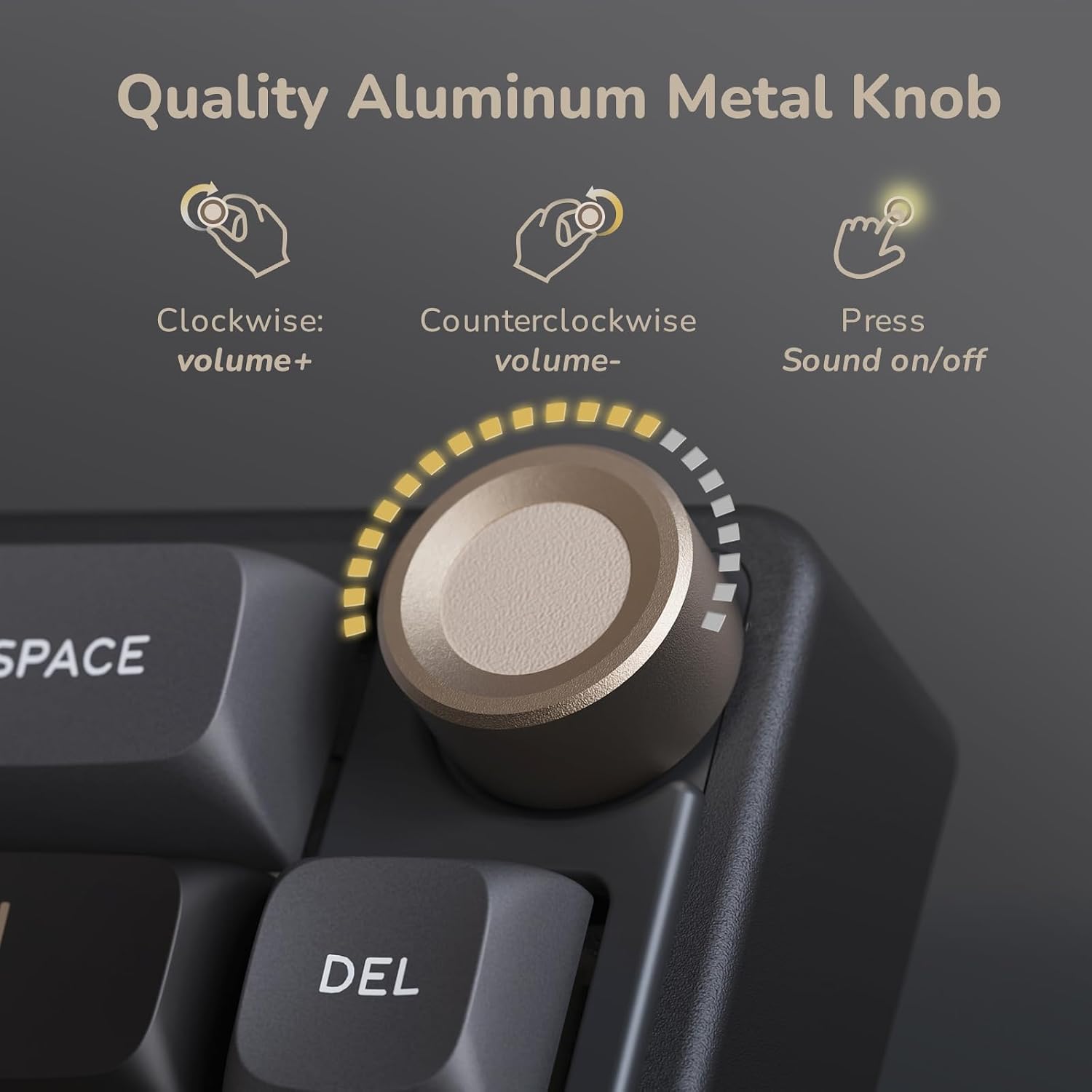 Detalle de RK ROYAL KLUDGE R65 60% Mechanical Keyboard ⌨