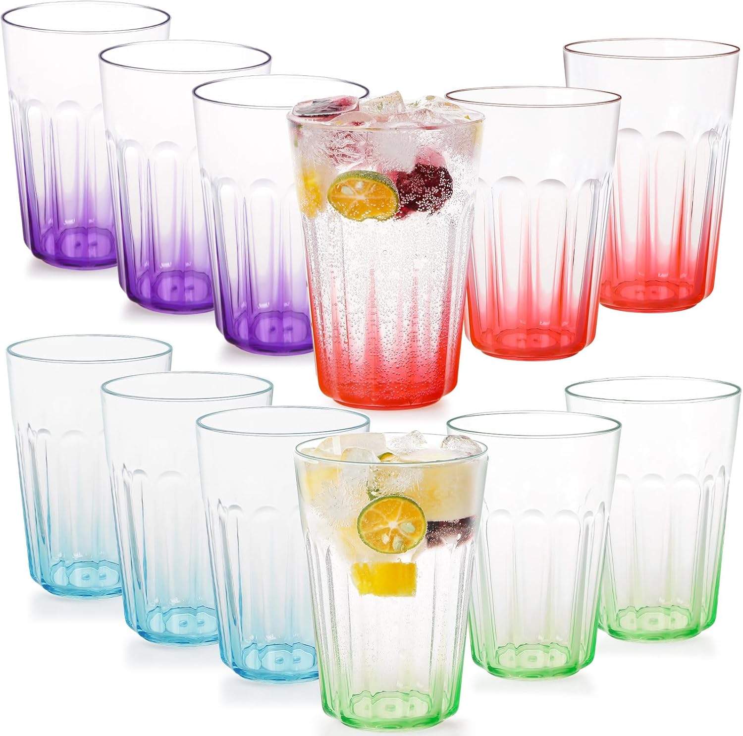 Greentainer Plastikbecher 350 ml für Partys