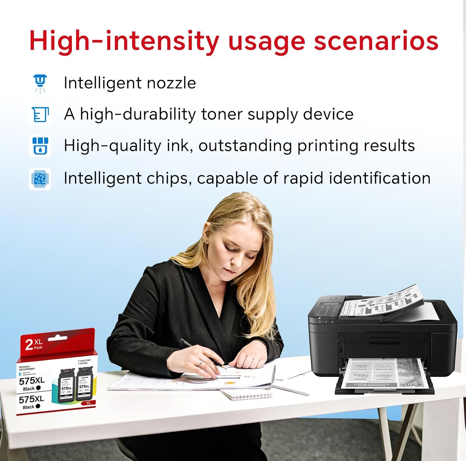 Thumbnail 5 de PG-575XL 575 Black Ink Cartridge 450 pages