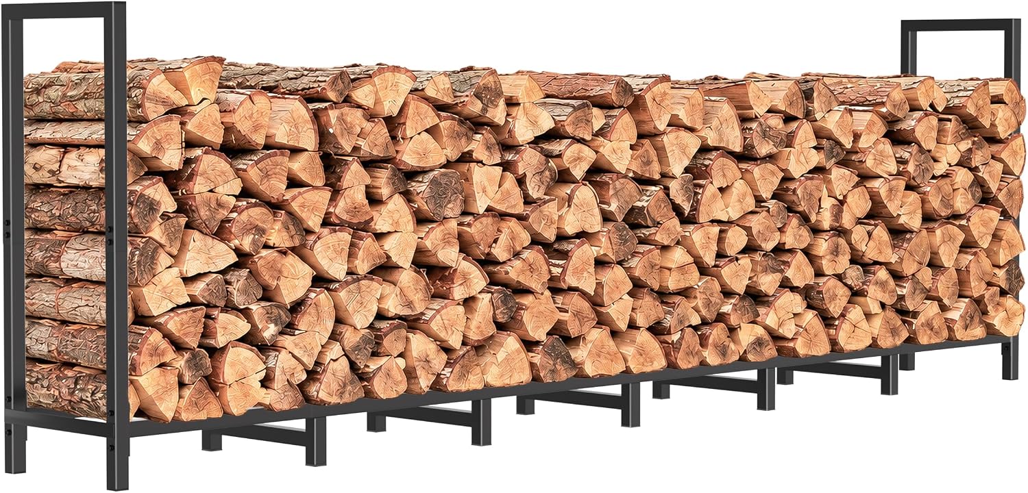 Detalle de Gtongoko Firewood Rack 8FT