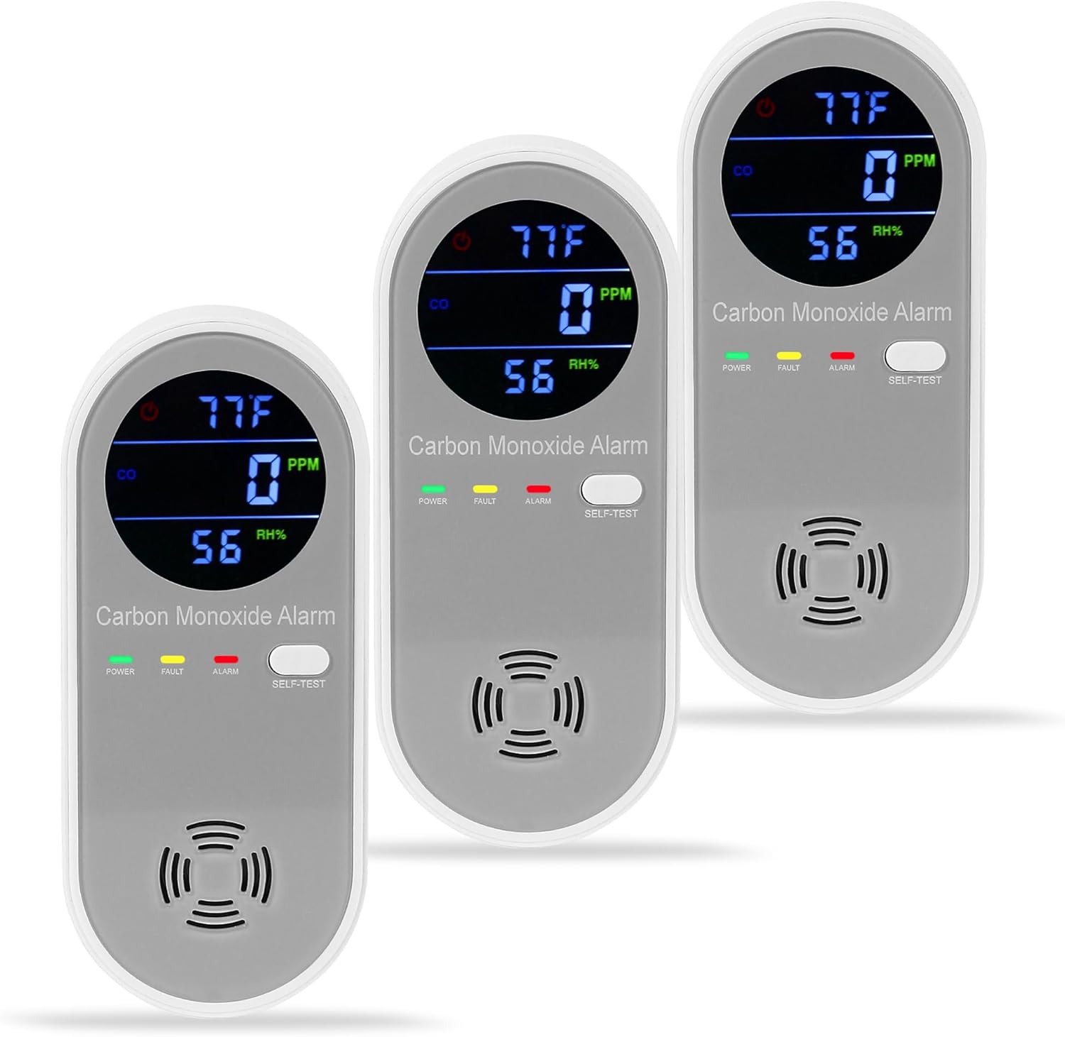 Thumbnail 6 de 3-Pack Plug-in Gas & CO Detector 4-in-1 🏠