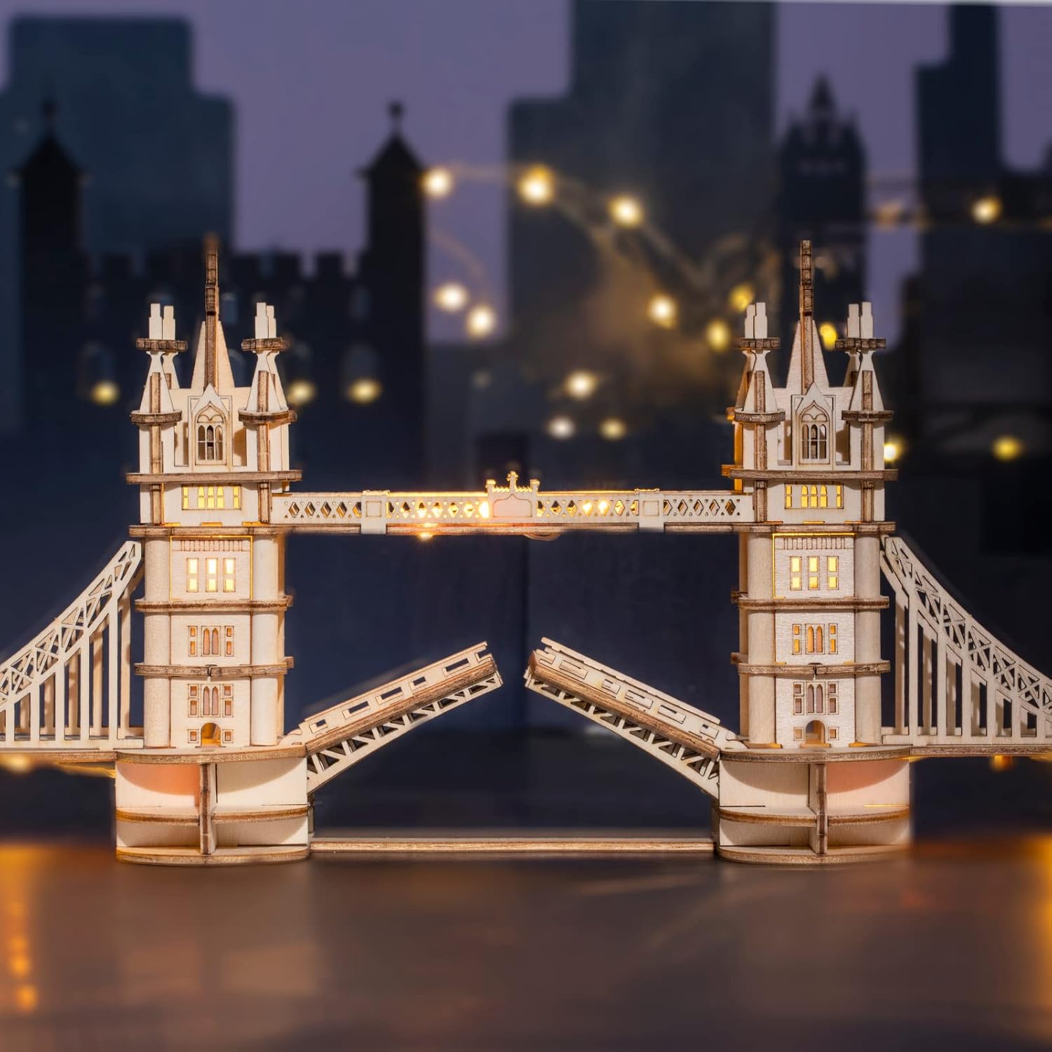 Detalle de Rolife 3D Puzzle Brücken für London