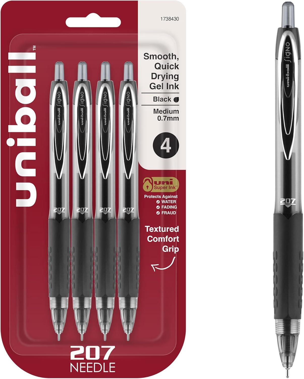 Thumbnail 6 de uniball Needle Gel Pens, 0.7 mm