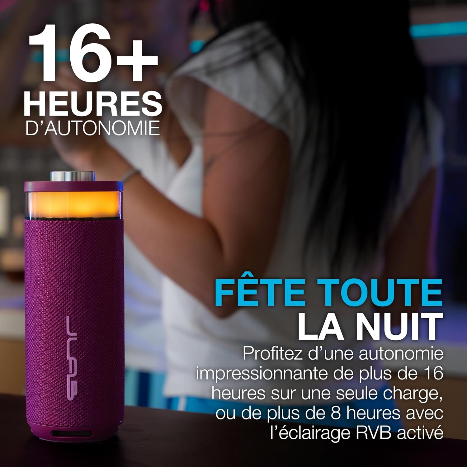 Thumbnail 1 de JLab Go Party enceinte Bluetooth, 10 W