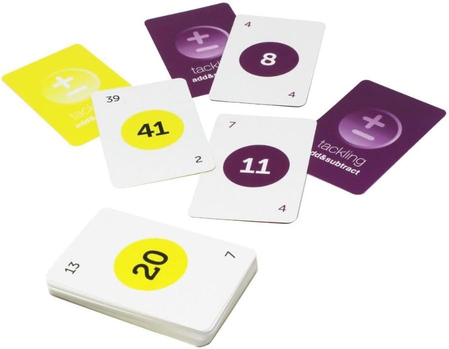 Thumbnail 1 de Learning Resources Kit d’Apprentissage des additions et des soustractions — Jeu de cartes pour enfants à partir de 5 ans