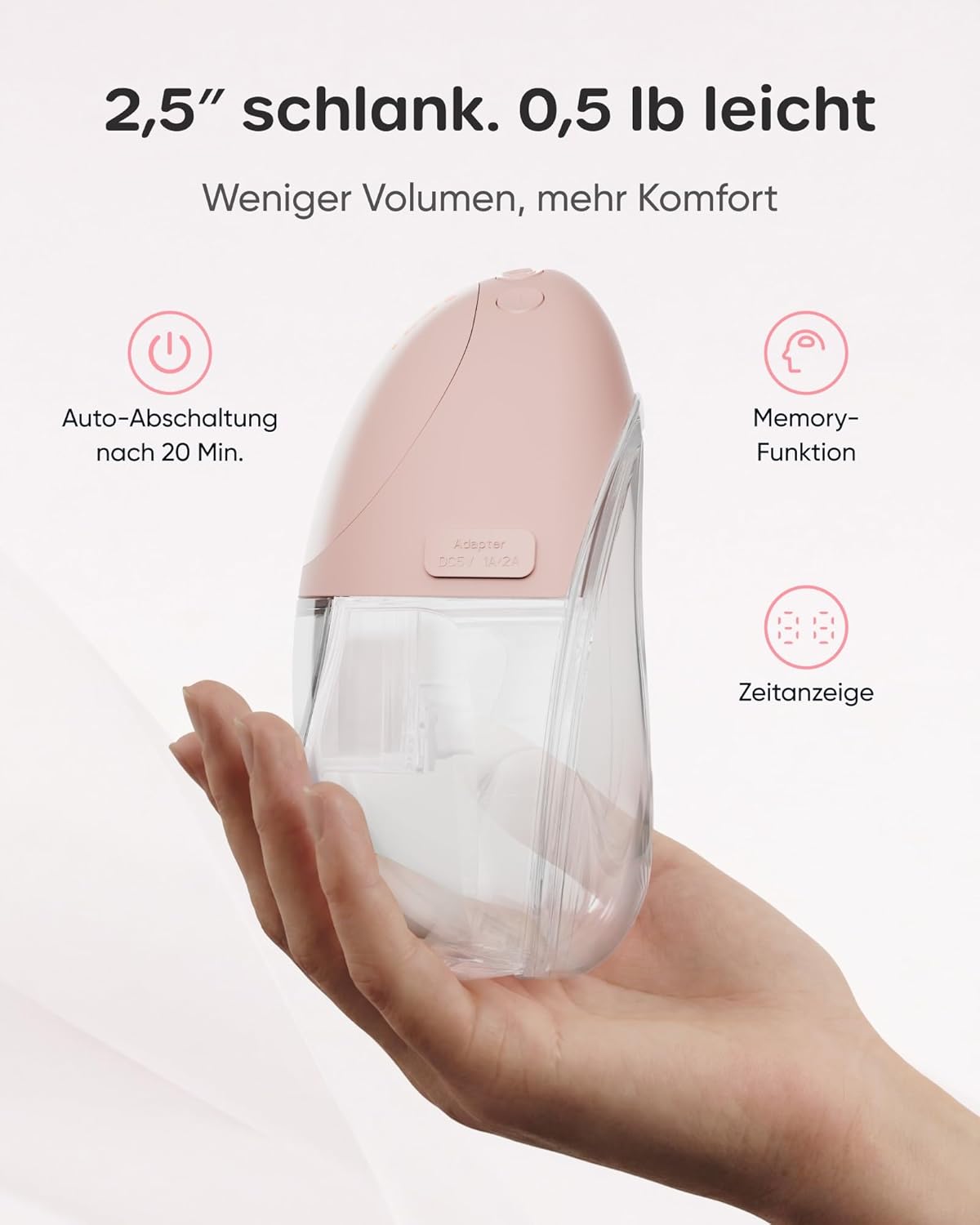 Thumbnail 1 de Nuliie JoyFlow Air Tire-lait électrique — tire-lait mains libres ultra-fin et léger