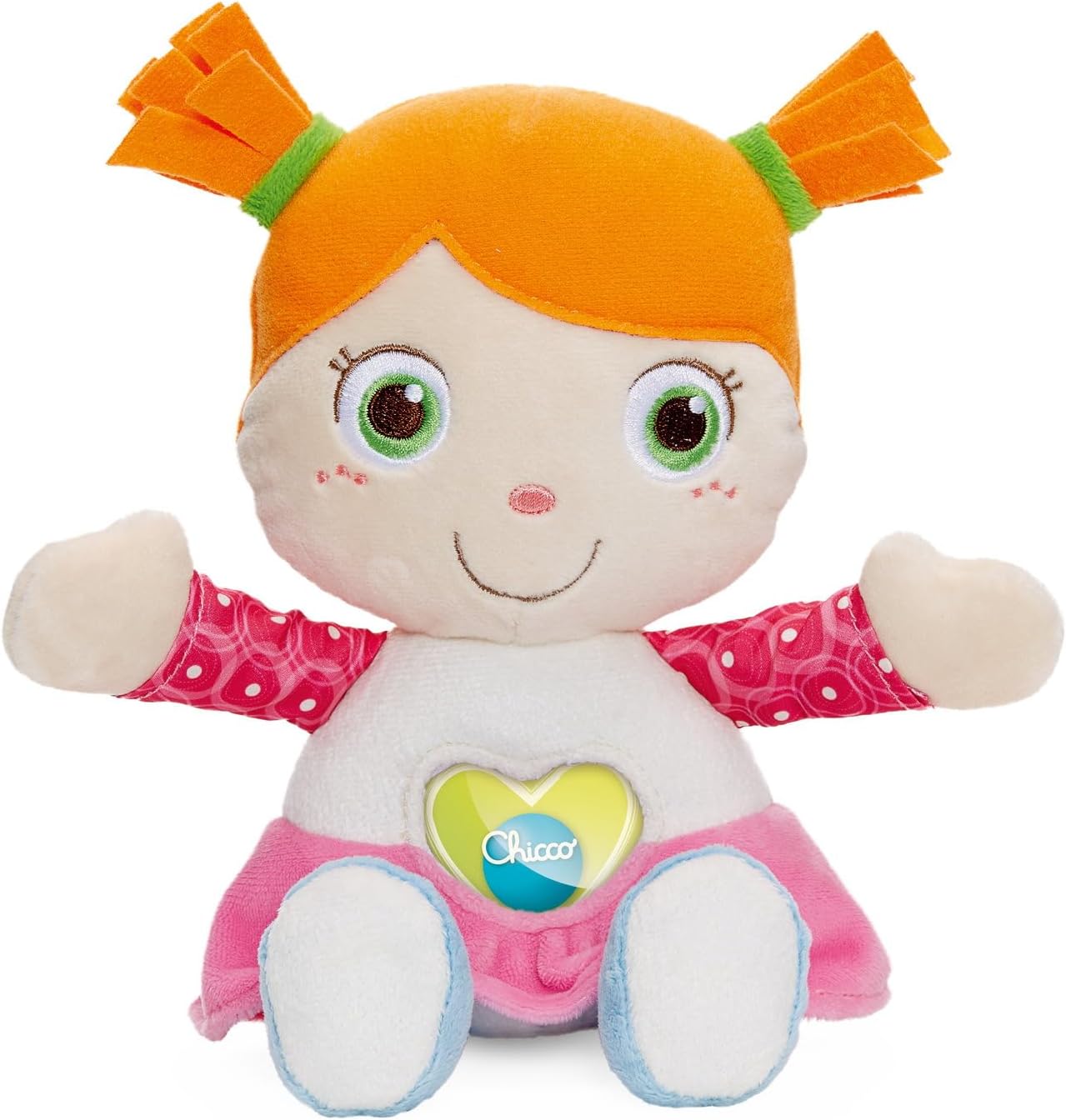 Thumbnail 6 de Chicco Gioco La Mia Prima Bambola: bambola morbida con cuore massaggiagengive per la dentizione, rosa