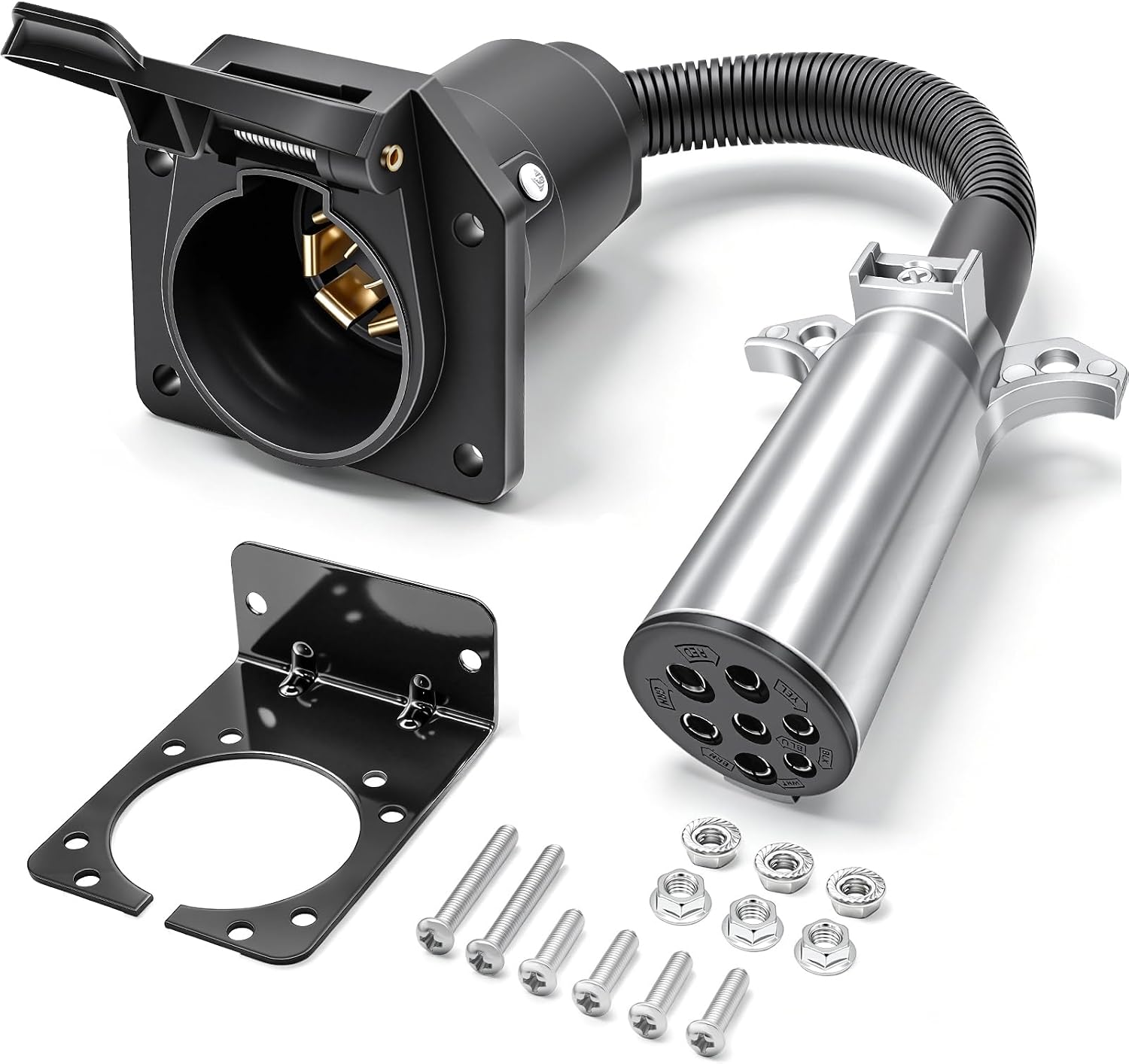 Detalle de Maierke trailer adapter, 7-pin